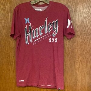 Burgundy Hurley tshirt